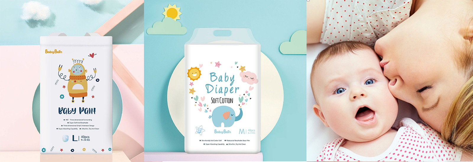 qualità Tiri sul pannolino del bambino Fabbrica