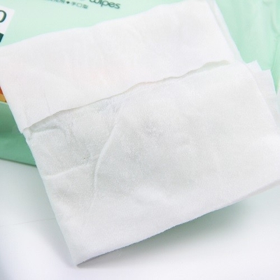 Nuovo sviluppi le strofinate bagnate eliminabili non tessute pure di Spunlace dell'acqua di progettazione