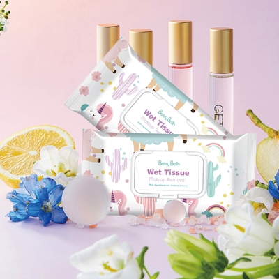 Acqua micellare facciale di Rose Makeup Remover Wipes With dell'acqua di pulizia
