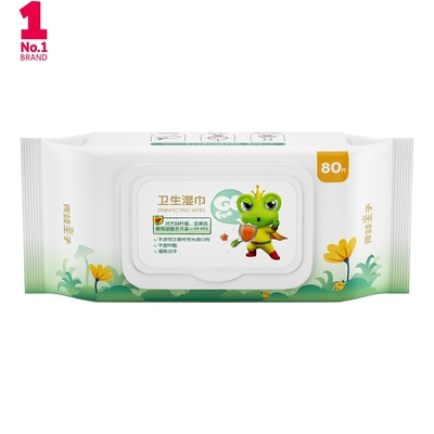 Strofinate bagnate di viaggio ipoallergenico ultra delicato sensibile per il fronte del bambino