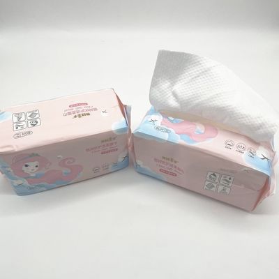 Strofinate asciutte molli biodegradabili su misura dell'etichetta eliminabili per l'adulto del bambino