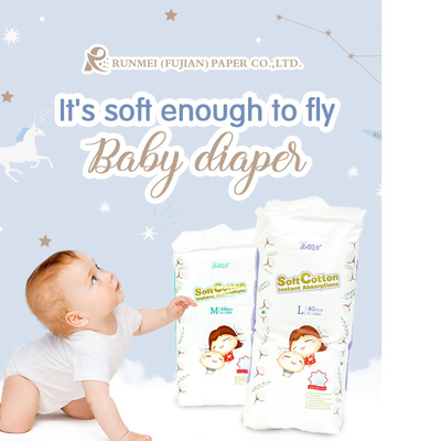 L'etichetta privata tira su direttamente l'offerta respirabile della fabbrica del pannolino di progettazione dell'OEM del pannolino del bambino