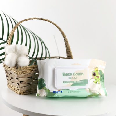 Pulizia morbida biodegradabile delle strofinate bagnate eliminabili non tessute di Spunlace organica