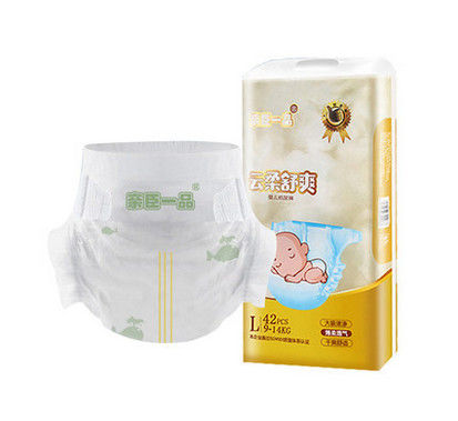 Cotone molle dell'alto di capacità di assorbimento 3D della perdita di prevenzione pannolino eliminabile del bambino ultra sottile