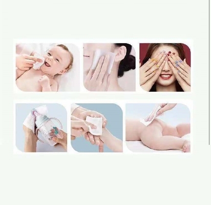 Fazzolettini per il viso monouso in cotone 100% per uso quotidiano