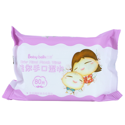 Strofinate bagnate delle strofinate del bambino bagnato eliminabile molle dei neonati