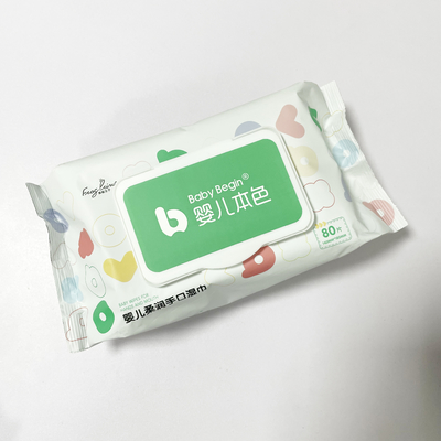 Strofinate bagnate del bambino biodegradabile dell'OEM 99,5 strofinate a base d'acqua pure