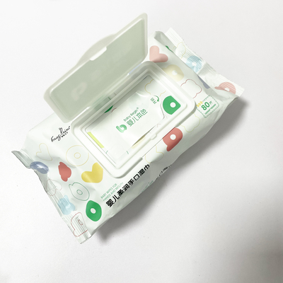 Strofinate bagnate del bambino biodegradabile dell'OEM 99,5 strofinate a base d'acqua pure