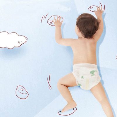 Pantaloni eliminabili assorbenti di superficie asciutti del bambino con il Manica di prevenzione della perdita 3D