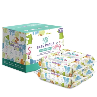 Porcellana Salviettine umidificate organiche per bambini Spunlace Materiale monouso per la pulizia