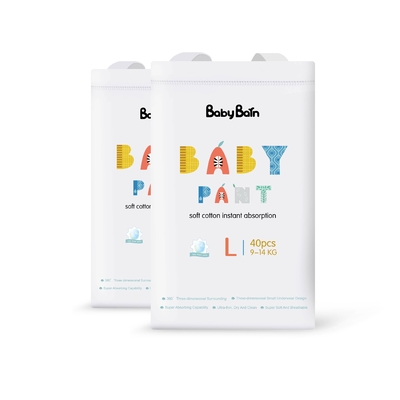 Pantaloni da allenamento in cotone morbido OEM Care Pantaloni per pannolini per bambini Grado A