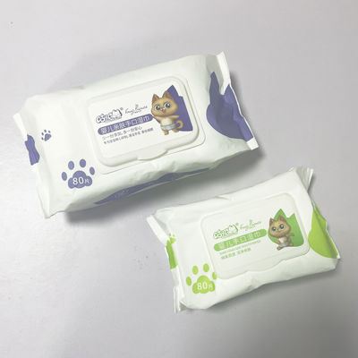 Wet Tissue 80 Tira Salviette per neonati in tessuto non tessuto morbido con coperchio