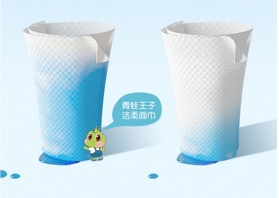 100 PCS hanno personalizzato la strofinata bagnata asciutta del cotone del cotone molle eliminabile organico della strofinata asciutta
