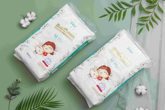 Confezione piccola di pannolini usa e getta giapponesi prima taglia 2 campione gratuito grado A
