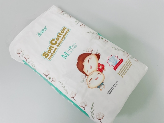 Pannolino eliminabile del bambino del lotto del bambino dei pannolini di assorbimento morbido eccellente di riserva dei pannolini