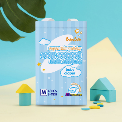 anti pannolini eliminabili non tessuti del bambino della perdita 3D delicatamente respirabili