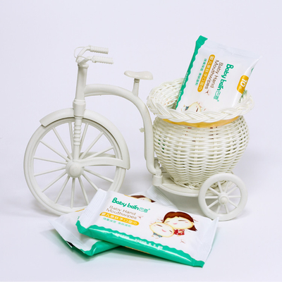 La cura biodegradabile del bambino del cotone molle dei campioni liberi pulisce 99,5 strofinate del neonato delle strofinate dell'acqua
