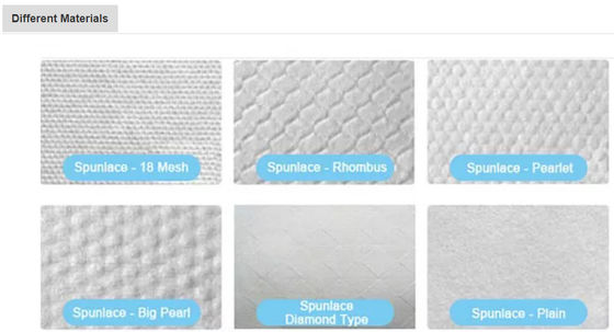 Strofinate bagnate 80pcs di Unscented del tessuto biodegradabile puro dell'acqua non per cura del bambino