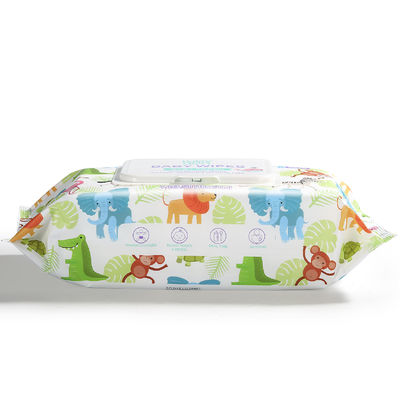 OEM su misura senza alcool ultra morbidamente delle strofinate bagnate eliminabili organiche del bambino