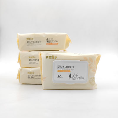 Naturale organico di Spunlace di cura di fragranza del neonato della bocca della strofinata bagnata libera molle del naso