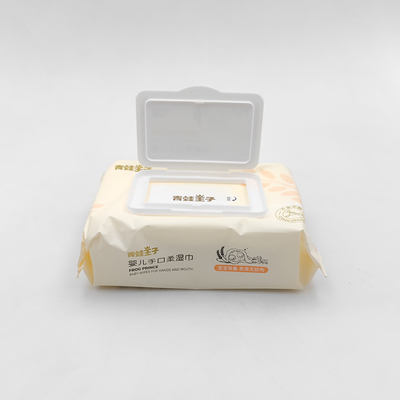 Strofinate bagnate spesse non tessute eliminabili su ordinazione del bambino della carta velina di Spunlace