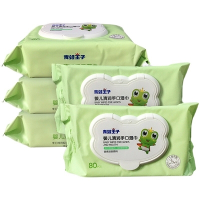 Pulizia di bocca a base d'acqua pura eliminabile della mano del bambino di cura di pelle sensibile delle strofinate
