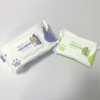 Strofinate bagnate 80pcs di Unscented del tessuto biodegradabile puro dell'acqua non per cura del bambino