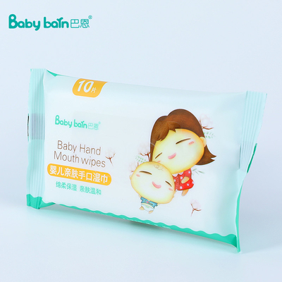 Pulizia di bocca bagnata della mano del bambino delle strofinate dell'etichetta privata dell'acqua sensibile eliminabile dell'OEM