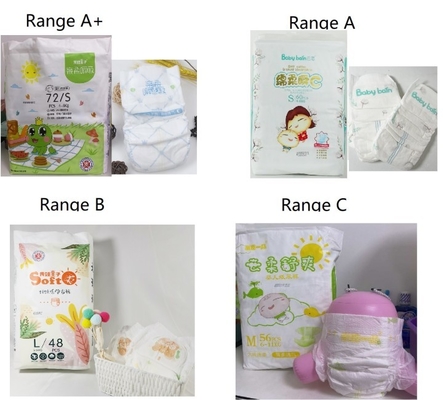 L'addestramento eliminabile del bambino di alta capacità di assorbimento ansima morbidamente i pannolini del bambino 