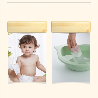 Strofinate bagnate del bambino originale biodegradabile di fragranza di Cottonc Unscented Waterwipes di alta qualità