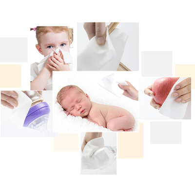 Salviettina per neonati 2023 all'ingrosso le strofinate bagnate del bambino organico biodegradabile di bambù su ordinazione dell'acqua