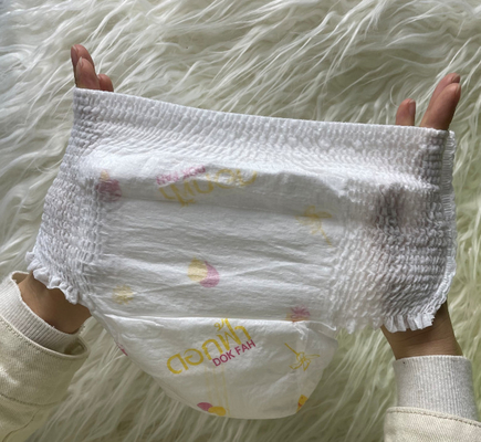 Pantaloni eliminabili assorbenti eccellenti su ordinazione del bambino dei pannolini dei pannolini del bambino