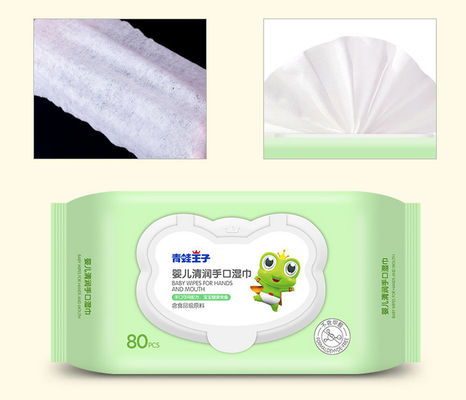 Le strofinate bagnate del nuovo bambino organico naturale di progettazione addolciscono le strofinate dell'acqua del cotone per il bambino