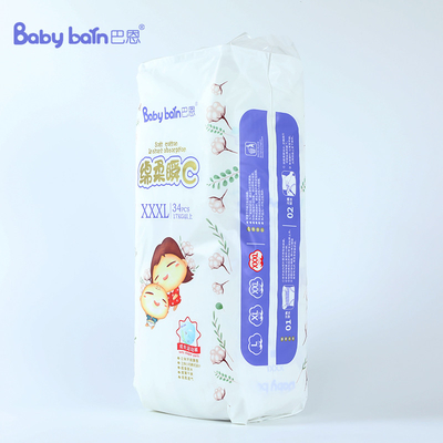 Pantaloni eliminabili dei pannolini del bambino di comodità cinese respirabili