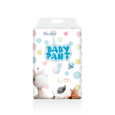 2023 pannolini di vendita caldi del bambino di nuovo stile alla moda tirano sui pannolini eliminabili del bambino dei pantaloni