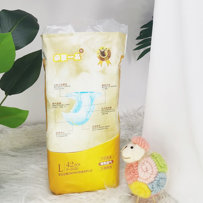 Grado eliminabile materiale di Softcare C del pannolino del bambino di comodità dell'OEM