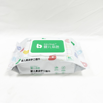 Bambù organico delle strofinate bagnate del tessuto del bambino di pulizia personale su misura di cura per pulizia del bambino