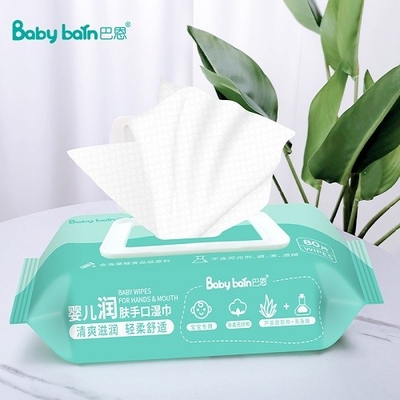 Strofinate bagnate eliminabili della pelle del bambino