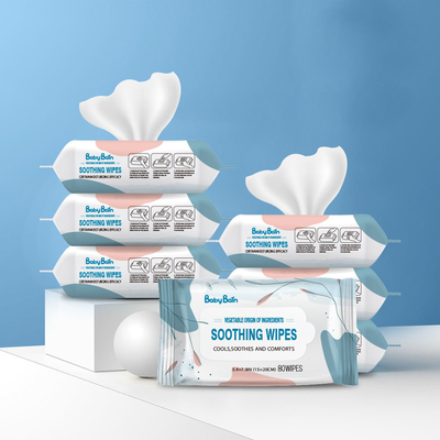 Strofinate eliminabili adulte di plastica di pulizia Spunlace di Coverless della pelle del dispositivo di rimozione di trucco