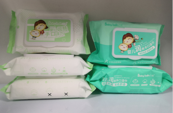 Multi strofinate bagnate eliminabili non alcoliche di scopo per la mano e la bocca pulite