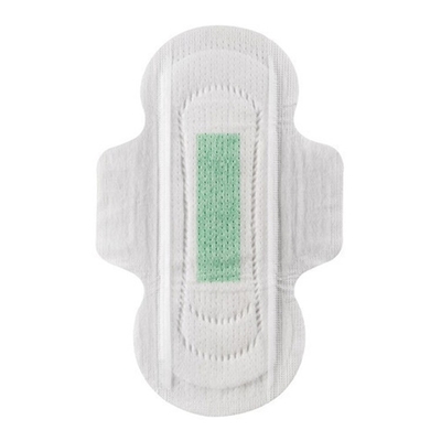 Cuscinetti sanitari comodi femminili alati del cuscinetto 245mm del cotone per uso quotidiano