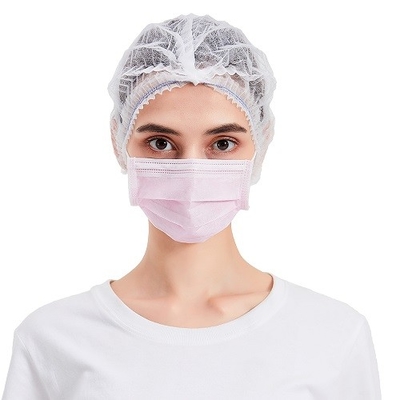 Alluminio coperto di plastica non tessuto eliminabile della maschera di protezione dell'OEM Earloop