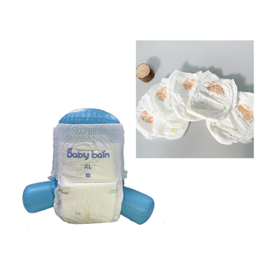 La cintura elastica completa tira sulla qualità giapponese del pannolino del bambino