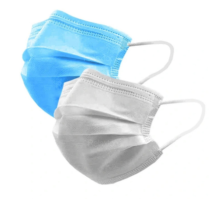 Maschera di protezione eliminabile di Earloop del grado farmaceutico Earloop elastico 17.5x9.5cm