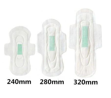 Tovaglioli sanitari del cotone delle signore pure comode eccellenti dell'anione sopra uso di notte