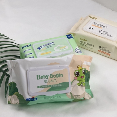 Strofinate bagnate eliminabili biodegradabili di comodità amichevole di Eco per il bambino e l'adulto