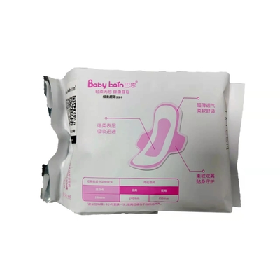 Cotone libero Cottony alato respirabile 40ml 80ml dei tovaglioli sanitari del cotone